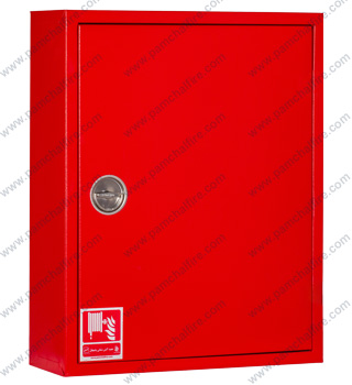 جعبه آتش نشانی فایبرگلاس قرمز پامچال
